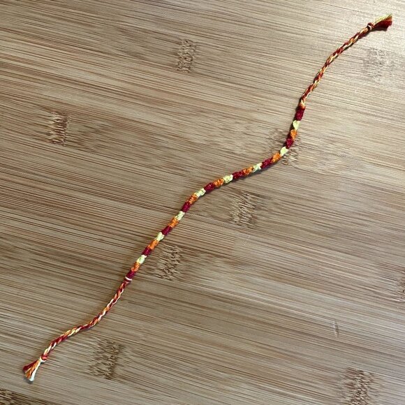 Sabine Woven Bracelet anklet trendy comfortable tie embroidery thread woven gift - Picture 3 of 3